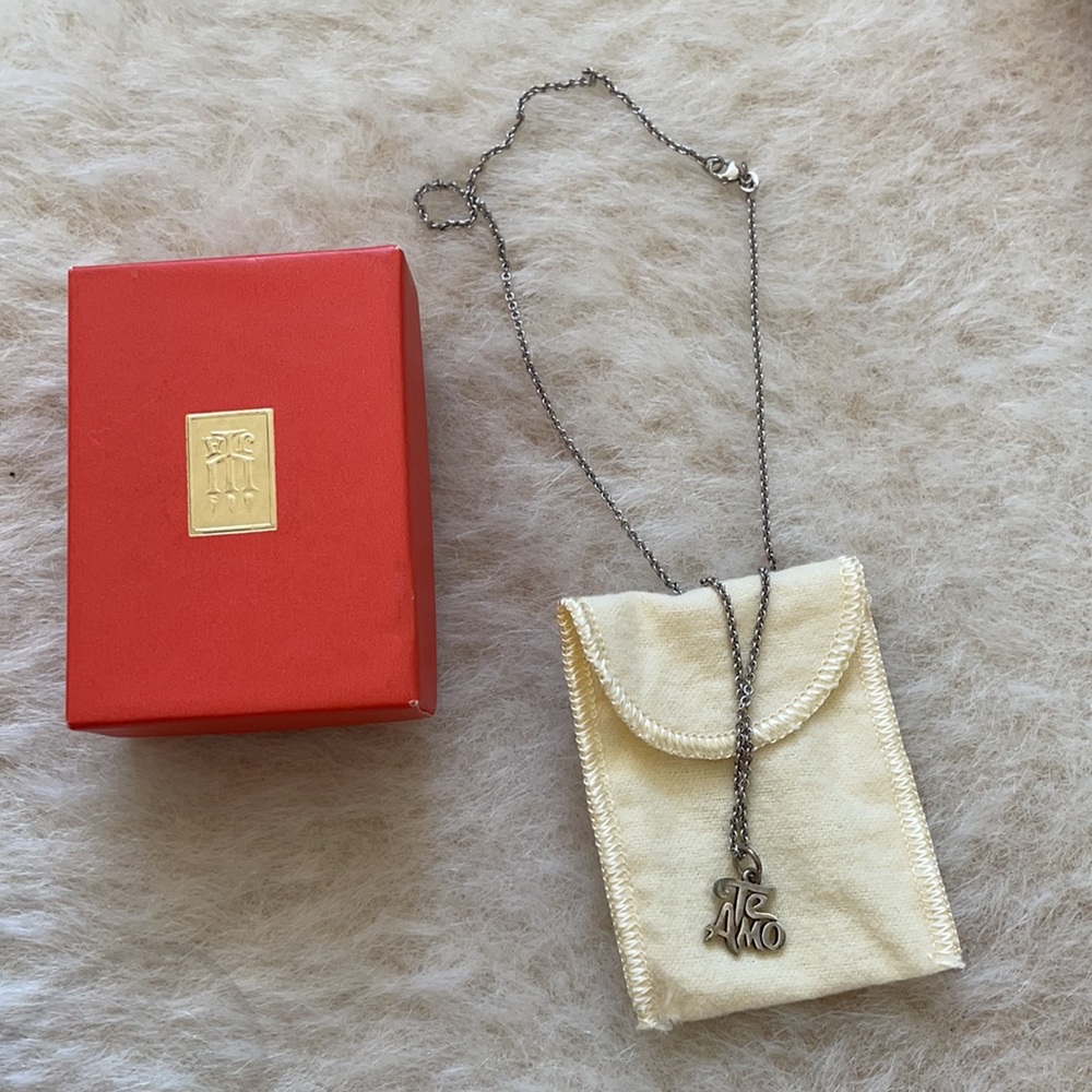 James Avery Chain with Te Amo Charm